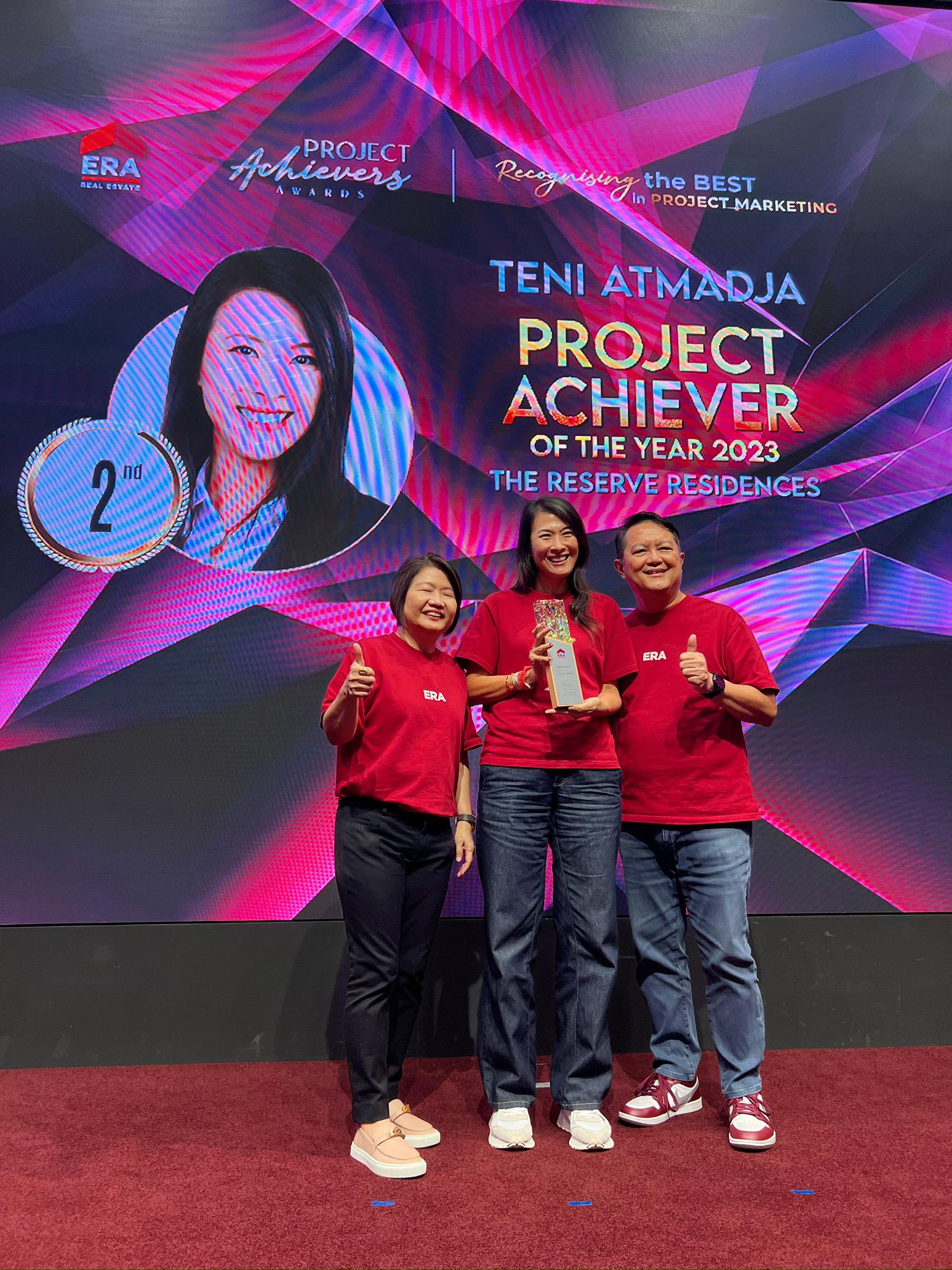 Award ceremony photo