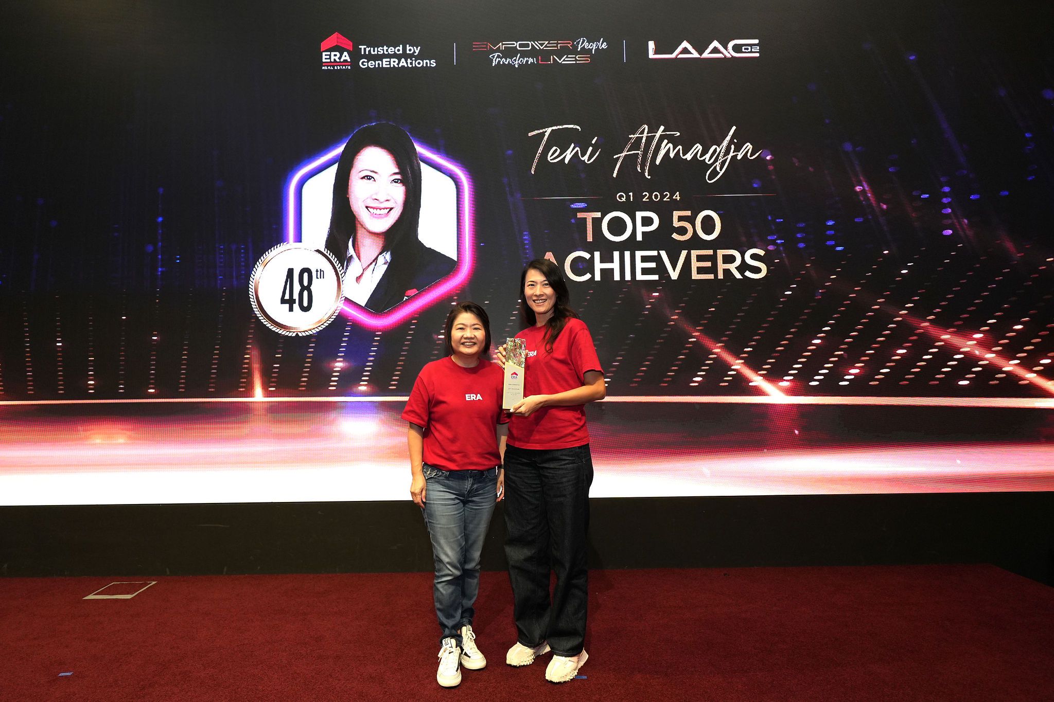 Award ceremony photo